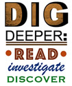 Words: Dig deeper read investigate discover