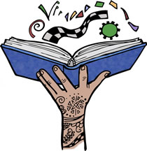 Teen reading by design image