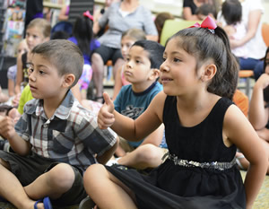 Children at Story Time