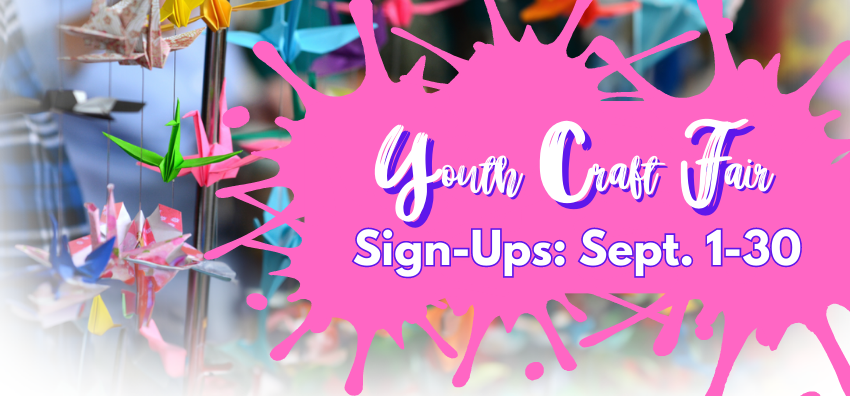 The Youth Craft Fair returns to the Modesto Library on Saturday, Oct. 14. Kids and teens ages 10 to 17 are invited to sell their crafts on the library portico. Space for crafters is limited, and all crafters must pre-register by Sept. 30.